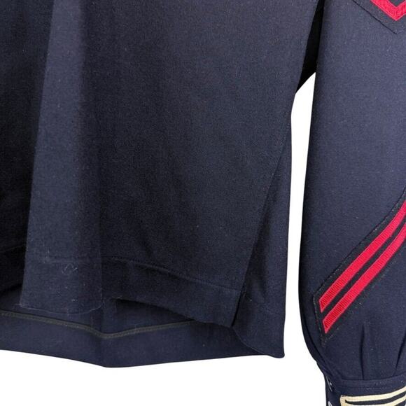 US Navel Vintage Wool Pullover Jacket Uniform Sailor Navy GUC Factory Made 42R - Picture 7 of 15